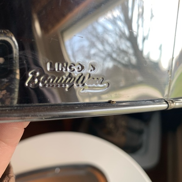 Vintage MCM Lincoln Beauty Ware Covered Cake Carrier W/ Locking Lid - Picture 2 of 5